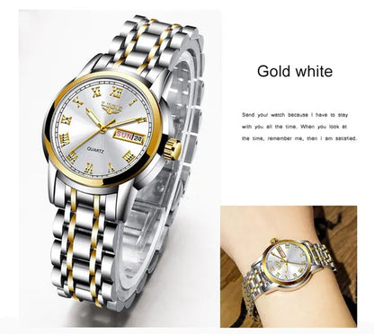 LIGE 2020 New Gold Watch Women Watches Ladies Creative Steel Women's Bracelet Watches Female Waterproof Clock Relogio Feminino