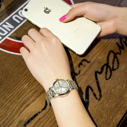 LIGE 2020 New Gold Watch Women Watches Ladies Creative Steel Women's Bracelet Watches Female Waterproof Clock Relogio Feminino