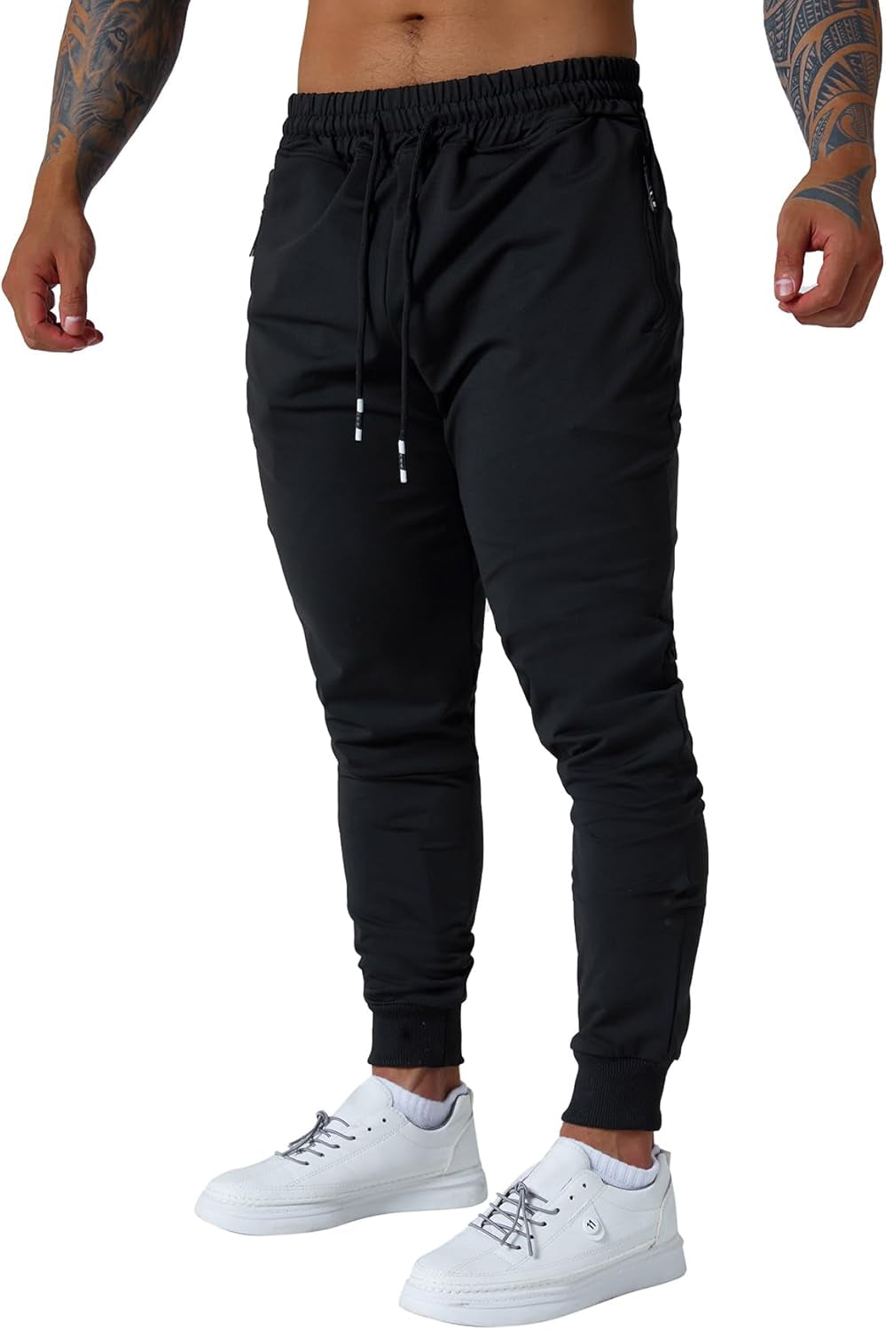 Mens Jogging Casual Pants Joggers Sweatpants Active Athletic Workout Sweatpants for Men