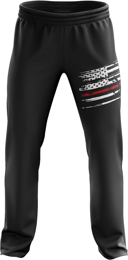 American Flag Sweatpants - Joggers for Men Women Fitness Workout