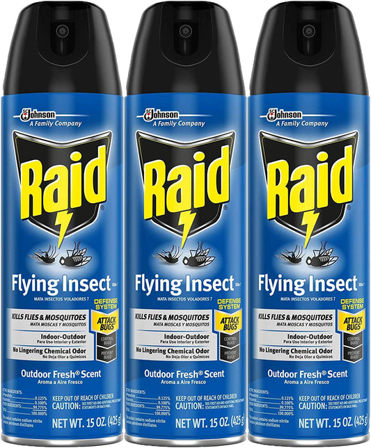 Flying Insect Killer, 15 Ounce (Pack of 3) - WORLD TIME VISITS
